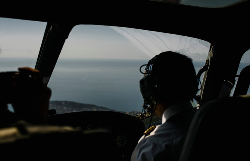Aircraft cockpit and pilots