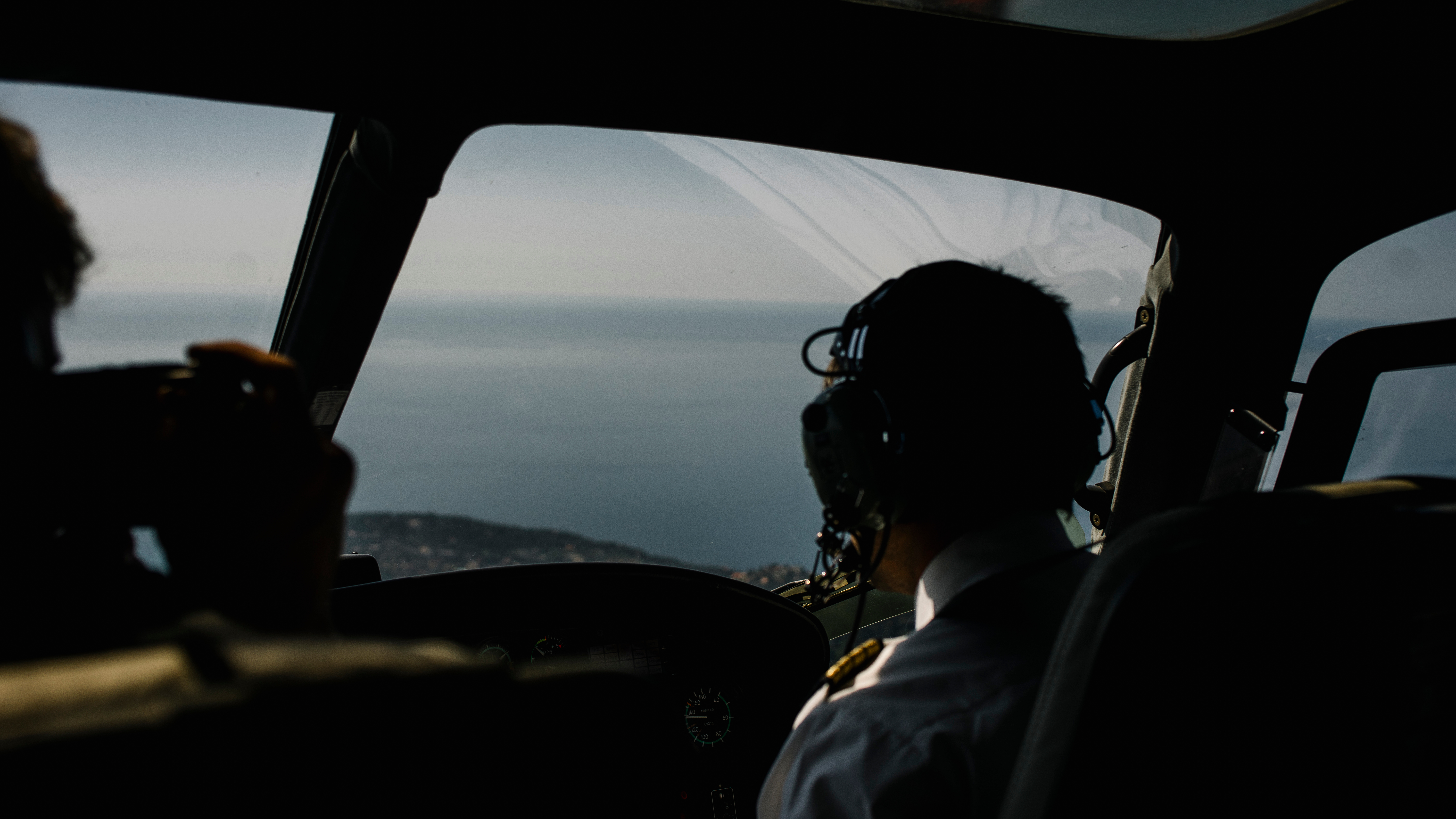 Aircraft cockpit and pilots